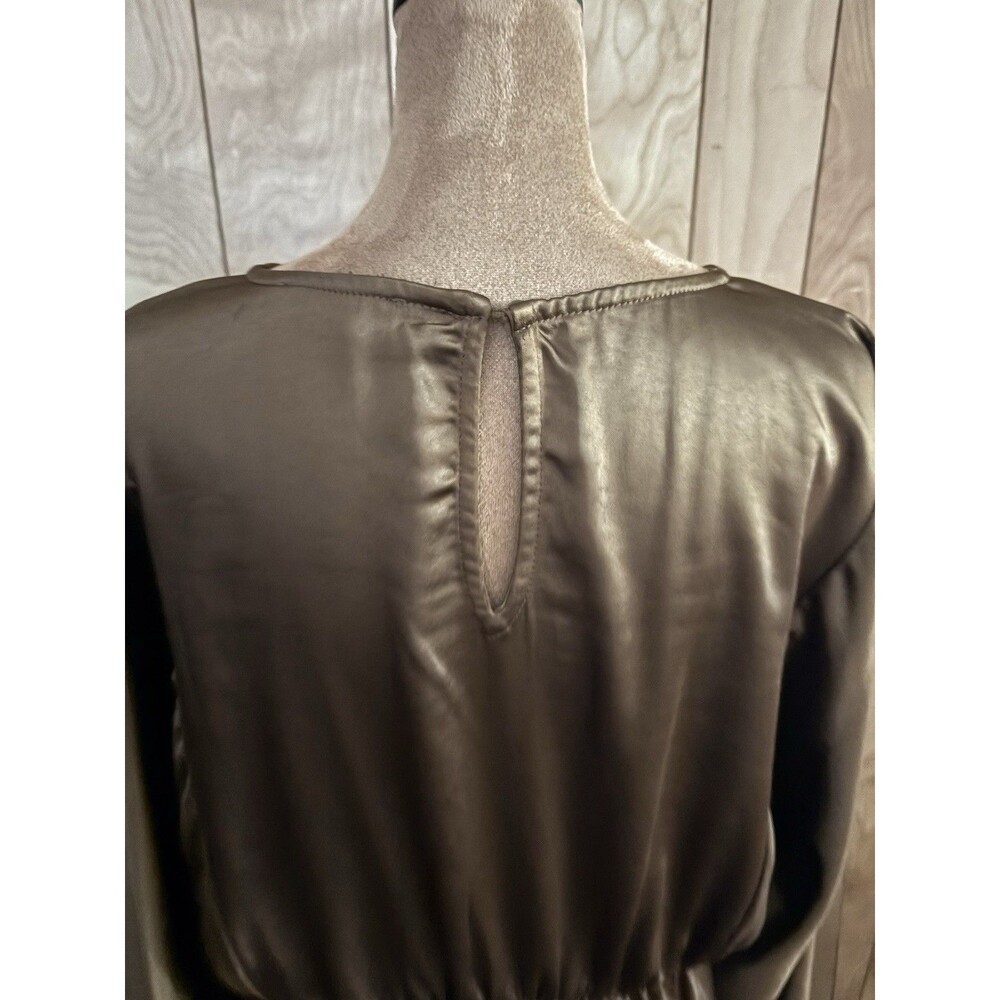 Sadie & Sage Warm‎ Tea Dolman Sleeve Mini Dress Brown Size Large - Picture 3 of 5